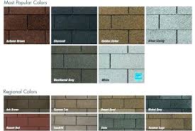 Timberline Shingles Color Chart Architectural Lowes Price