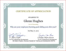 Appreciation Award Wording Awesome Collection Of Certificate