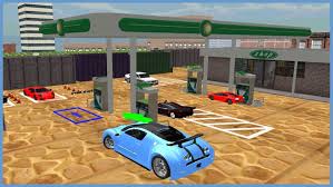 gas station car parking simulator 2016