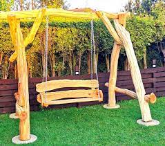 Oak Hand Made Garden Swings Furniture