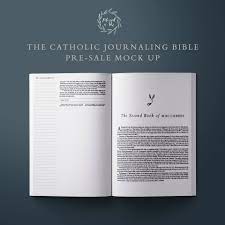 La toute première Bible de journalisation catholique | Béni soit-elle –  Blessed Is She
