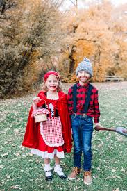 family halloween costumes little red
