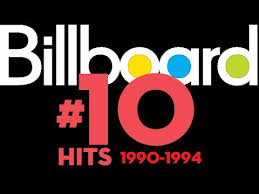 Billboard Hot 100 10 Singles 1990 1994 Chart Sweep