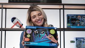Action button allows you to choose from 5 different light modes; Discovery Kids Neon Glow Drawing Light Board In White Blue Bed Bath Beyond
