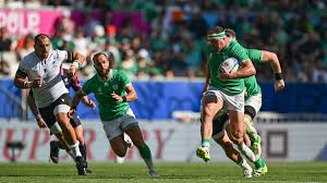 ireland v tonga at the rugby world cup