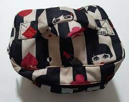 lulu guinness large cosmetic bag ebay