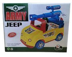 multicolor plastic army jeep toy at rs