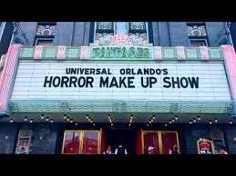 universal studios horror makeup show