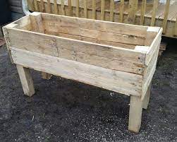 recycled pallet garden planter boxes
