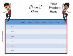 Free Customizable Paw Patrol Charts Instant Download