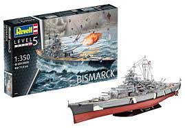 Revell 1 350 Battleship Bismarck 05040