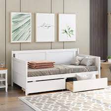 Wood Daybed Twin Size Twin Sofa Bed