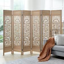 Wood Carved Room Divider Partition Wall