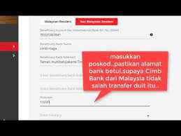 #5 masukkan duit secara instant transfer (ibft) bankislam.biz online. Cara Pantas Kirim Duit Ke Indonesia Guna Foreign Telegraphic Transfer 2020 Youtube