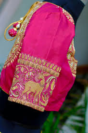 Pin By Aleesha Ahmed On Sleeve Designs Sari Blouse Designs