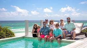 destin beachfront vacation homes with