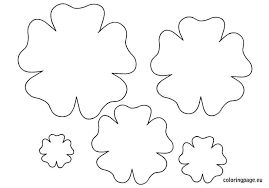 Free Flower Template Free Printable Download Free Clip Art