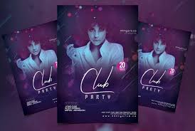 Club Dj Party Free Psd Flyer Template Downloadnow