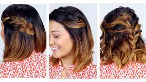 In the daytime, go to the beach wearing it as is, then at night, stick a the layers are cut shorter in the back and longer in the front. 3 Easy Short Hair Hairstyles Youtube