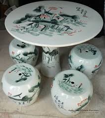 Chinese Ceramic Garden Table Set