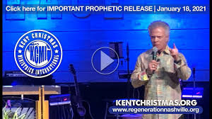Kent christmas is the founding pastor of regeneration nashville in nashville, tn. Pastor Kent Christmas Powerful Prophetic Release 1 18 21 Youtube