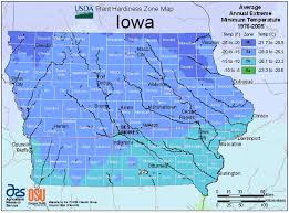 New Plant Hardiness Zone Map Has Iowa