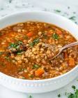 beef soup with barley