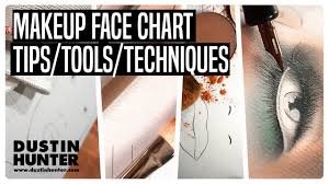 how to makeup face chart tips tools