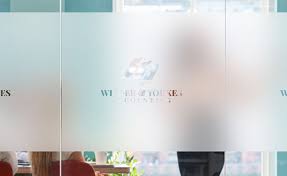 Custom Frosted Window Decals