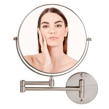 ovente 9 wall mount makeup mirror 1x