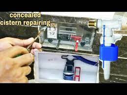 how to repair leaking concealed cistern