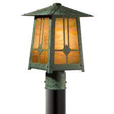 arts and crafts style garden lighting