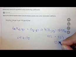 5 2c Balancing Chemical Equations With