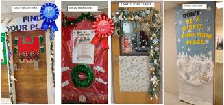 2017 holiday door decoration winners