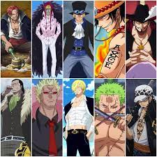 Who's your top one piece guy (saw this done with OP girls,so wanted to try  the opposite) doesn't necessarily have to be from this list :) : r/OnePiece