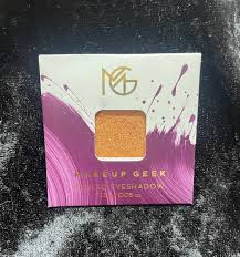 makeup geek eyeshadow legend foiled