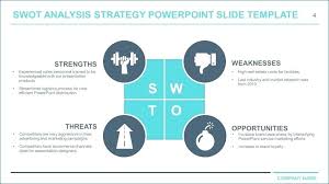 Swot Analysis Presentation Template Clean Free Download Business