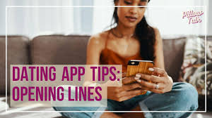 dating app tips opening lines