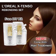 qoo10 loreal hair straightening cream