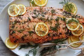 Salmon Roasted In Butter Recipe gambar png