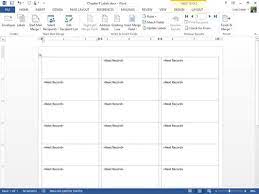 create mail merged labels in word 2016