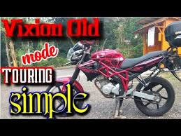 Mainly from the class of artificial honda gl cb until the capacity of 100 ato 125 cc? Yamaha Vixion Old Modif Touring Simple Dan Nyaman Youtube