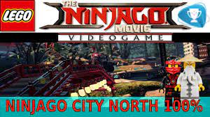 Lego The Ninjago Movie Videogame - Ninjago City North 100% - Collectible  Locations - YouTube