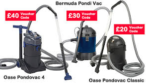 pond vacuums special offer