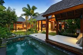 Port douglas accommodation concha marina holiday house. 36 Niramaya Lr 45 Bali Architecture Villa Outdoor Restaurant