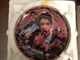 Then there is the jar of elvis' authentic hair (yuck!) that sold at auction for a whopping $16,000. Elvis Presley Rockin In My Blue Suede Shoes Musical Plate Bradford Exchange Ebay