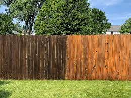 power washing your fence