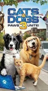 Entre os convidados que devem chegar a este evento estão os gatos membros da tribo dos eleitos. Cats Dogs 3 Paws Unite 2020 Imdb