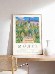 Claude Monet Poster The Artists Garden