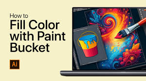 fill color with the paint bucket tool